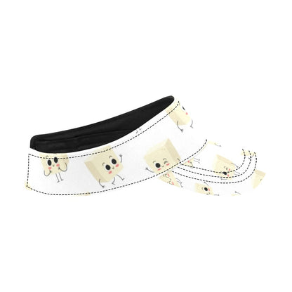 Tofu Print Design LKS301 Unisex Sun Visor