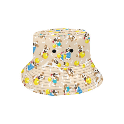 Russell Terriers Cute Print Design LKS304 Unisex Bucket Hat