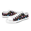 Sewing Print Design LKS309 Women's White Low Top Shoes