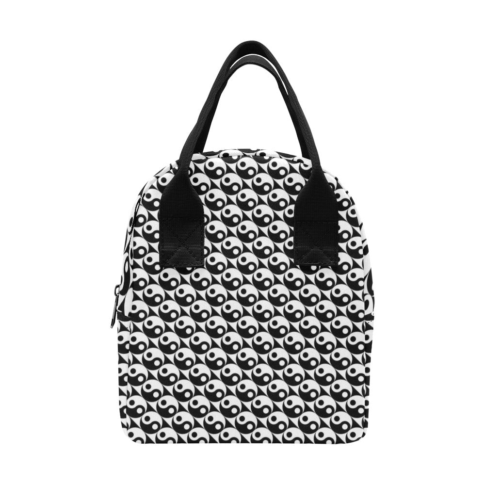 Yin Yang Print Design LKS304 Insulated Lunch Bag