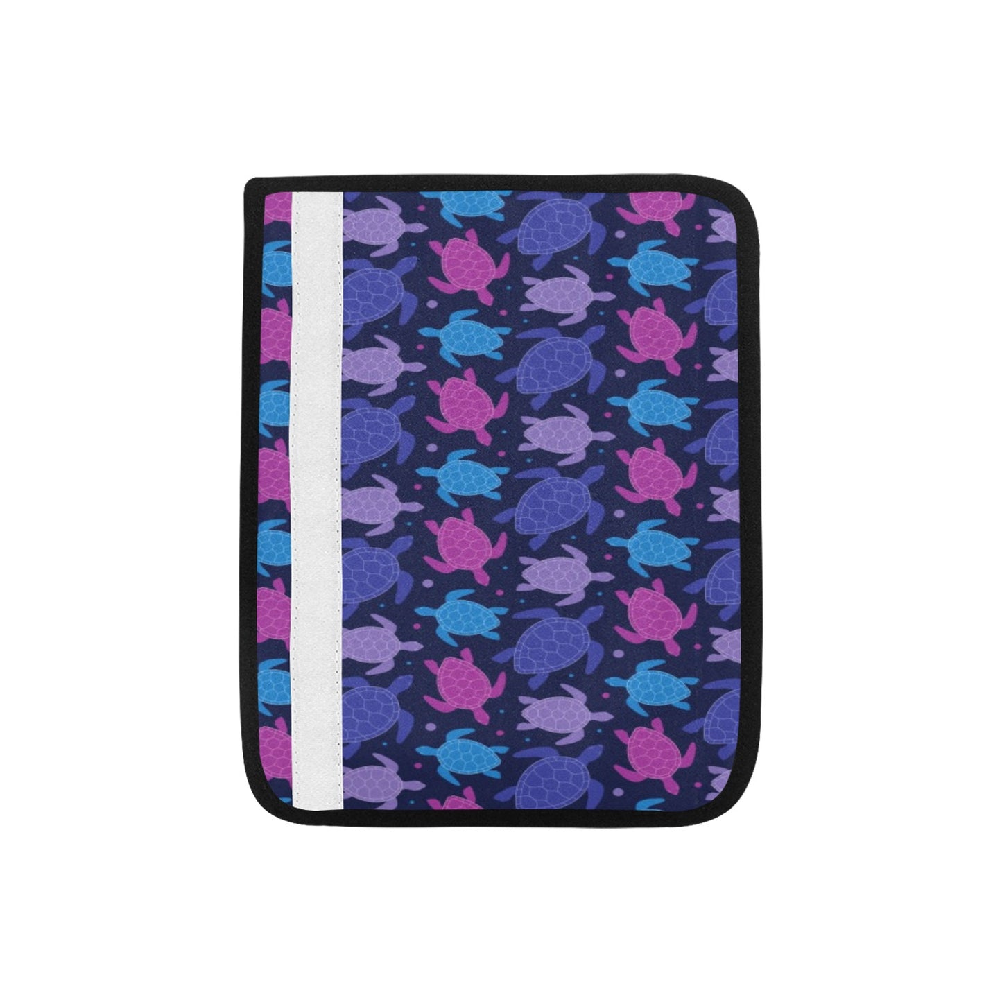 Sea Turtle Print Design LKS309 Car Seat Belt Cover