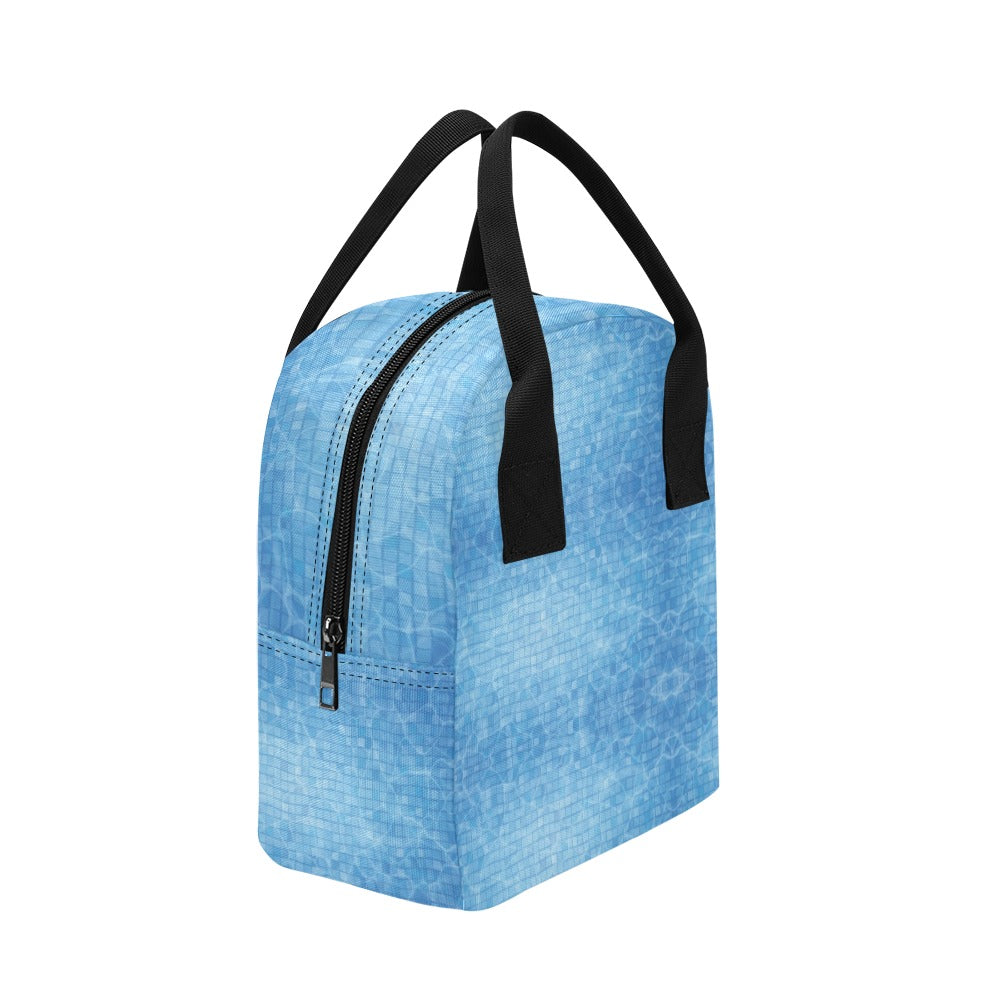 Swimming Pool Print Design LKS302 Insulated Lunch Bag