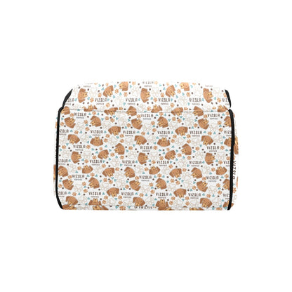 Vizslas Print Design LKS301 Diaper Bag Backpack