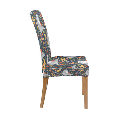 Sloth Print Design LKS303 Dining Chair Slipcover