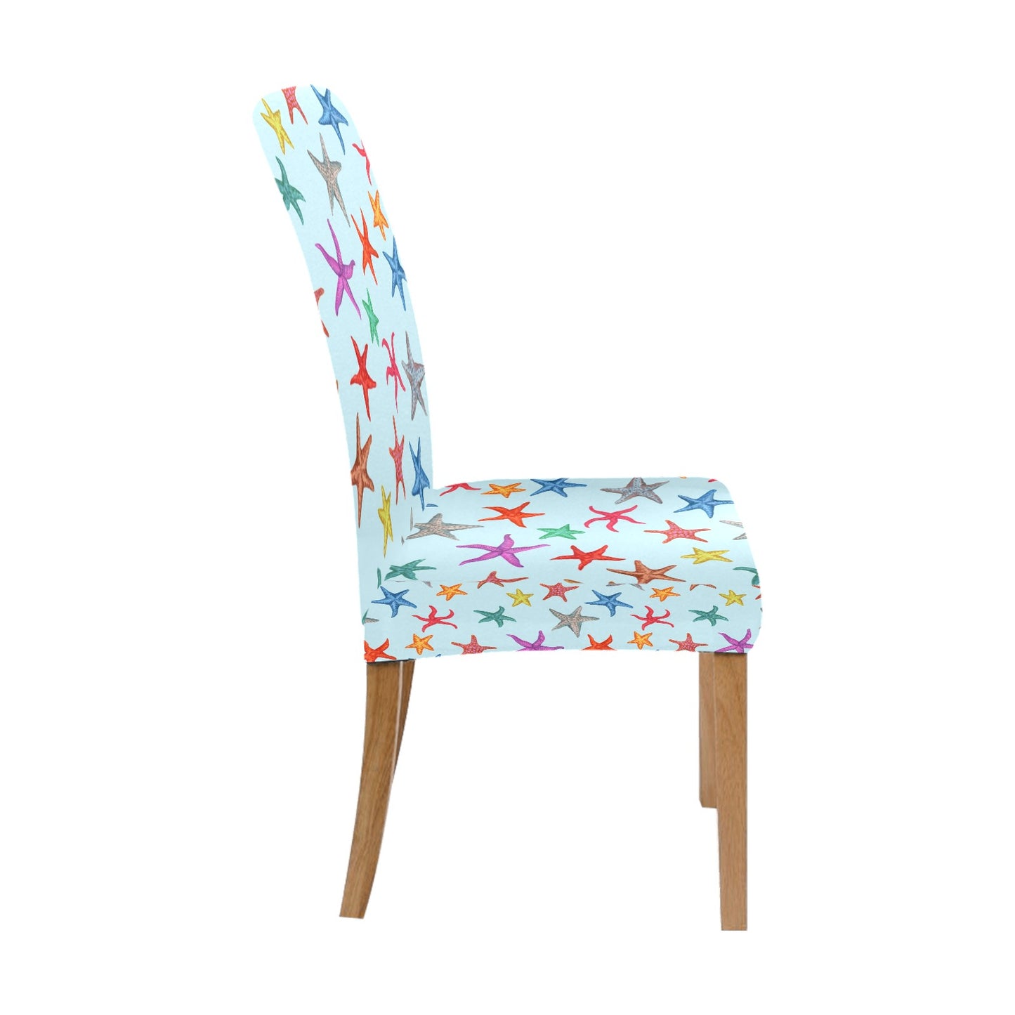 Starfish Print Design LKS402 Dining Chair Slipcover