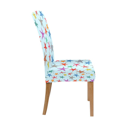 Starfish Print Design LKS402 Dining Chair Slipcover
