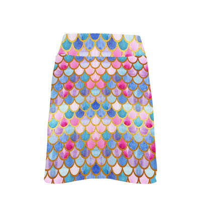 Scales Print Design LKS401 17" Golf & Pickleball Skort with Pockets