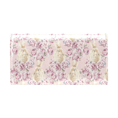 Rabbit Print Design LKS403 Women's Trifold Wallet