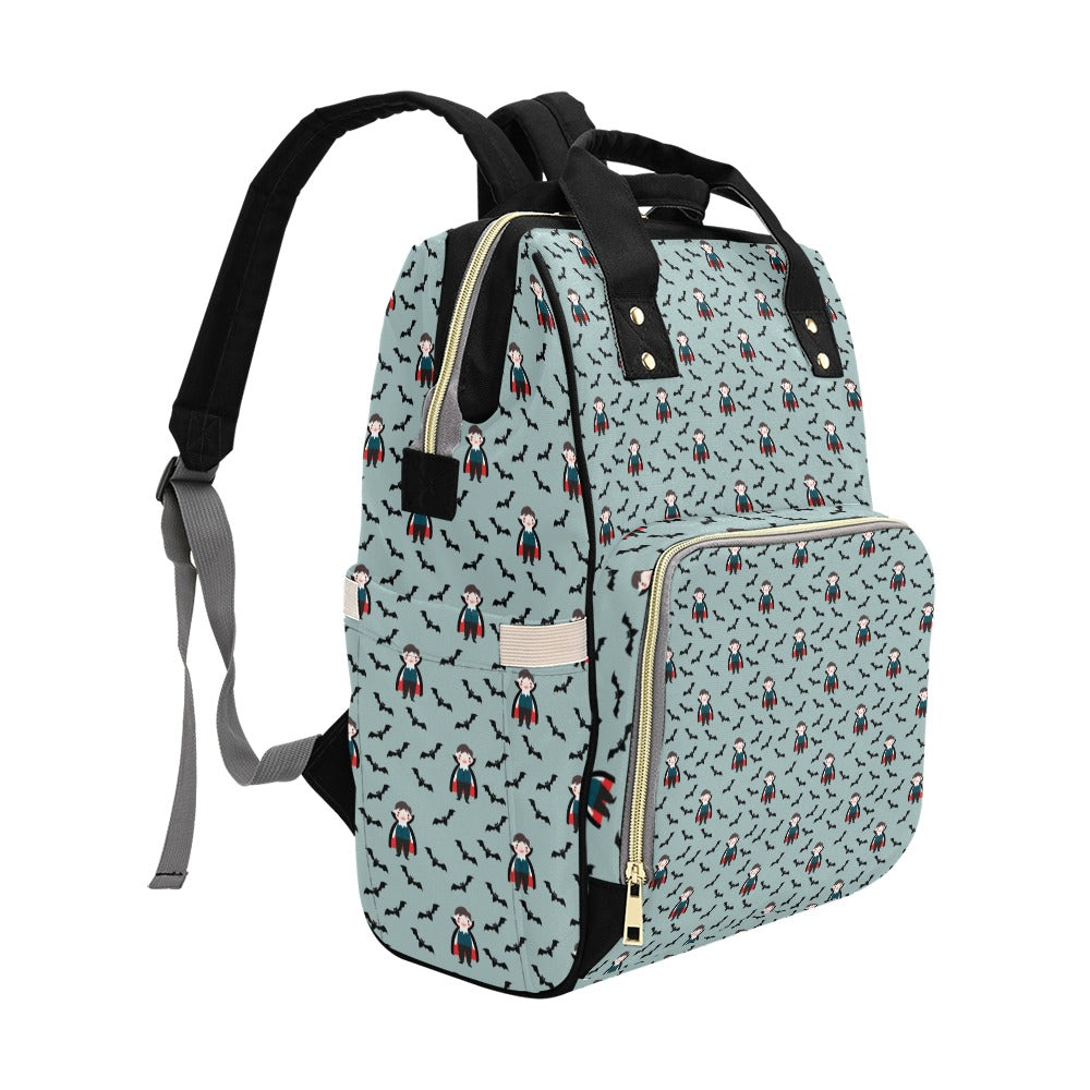 Vampire Print Design LKS304 Diaper Bag Backpack