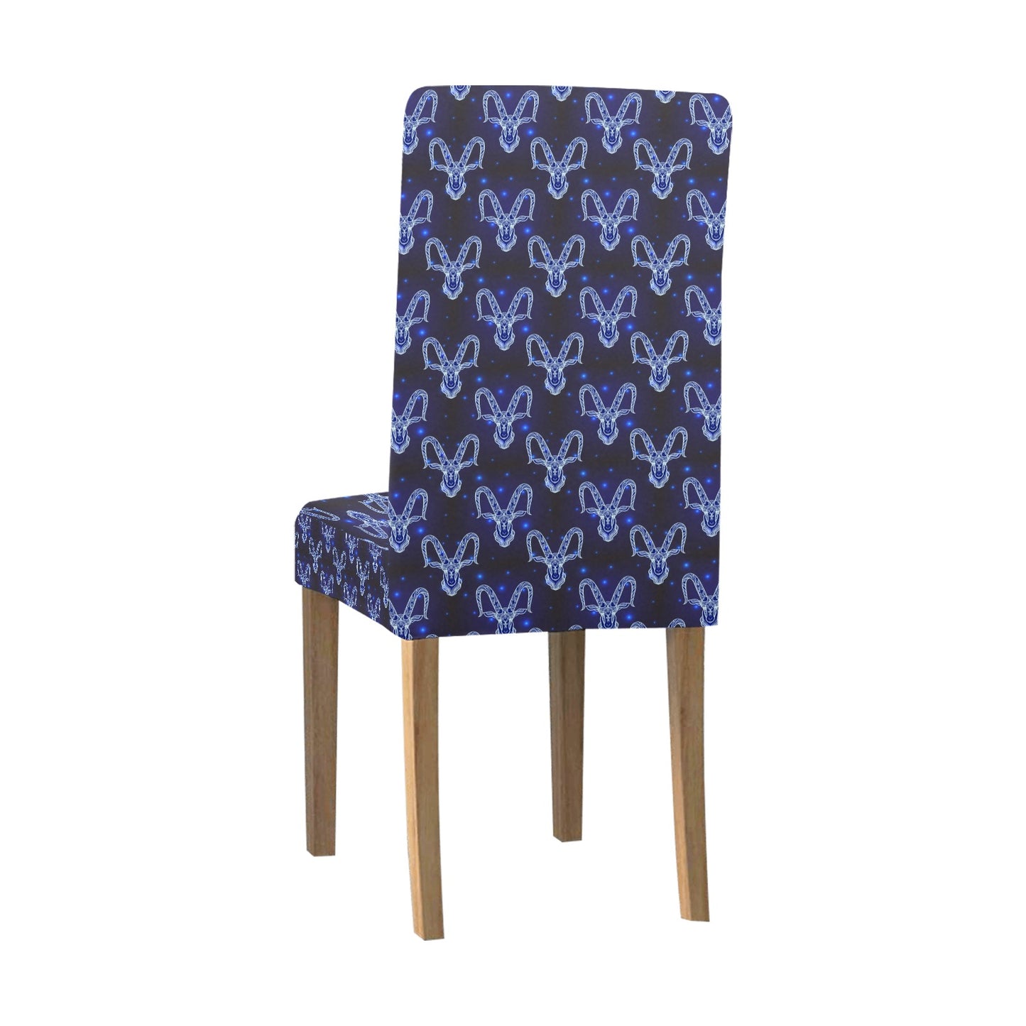 Goat Print Design LKS401 Dining Chair Slipcover