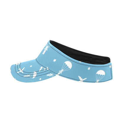 Skydiver Print Design LKS303 Unisex Sun Visor