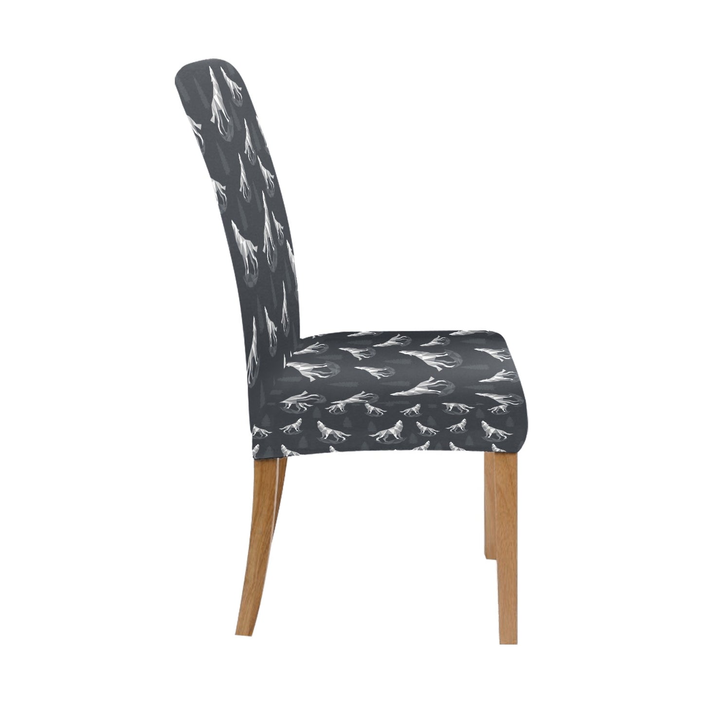Wolf Print Design LKS303 Dining Chair Slipcover