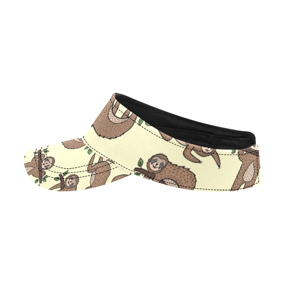 Sloth Print Design LKS3010 Unisex Sun Visor