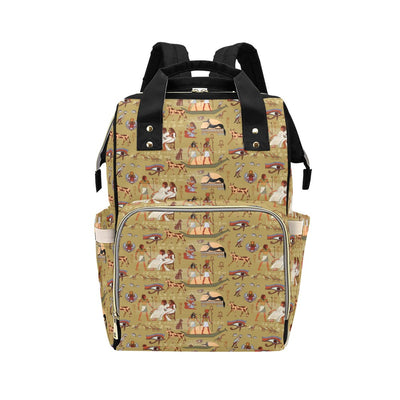 Ancient Greek Classic Pattern Design LKS305 Diaper Bag Backpack