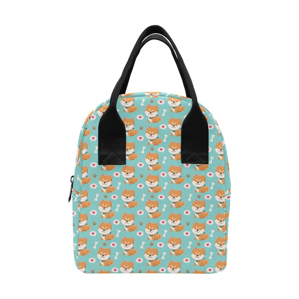 Shiba Inu Print Design LKS3013 Insulated Lunch Bag