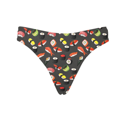 Sushi Design Print Women's Thongs