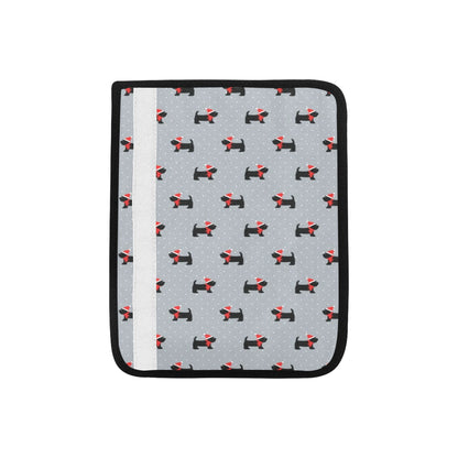 Scottish Christmas Themed Terriers Print Design LKS3018 Car Seat Belt Cover