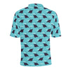 Manta Ray Print Design LKS403 Men Polo Shirt