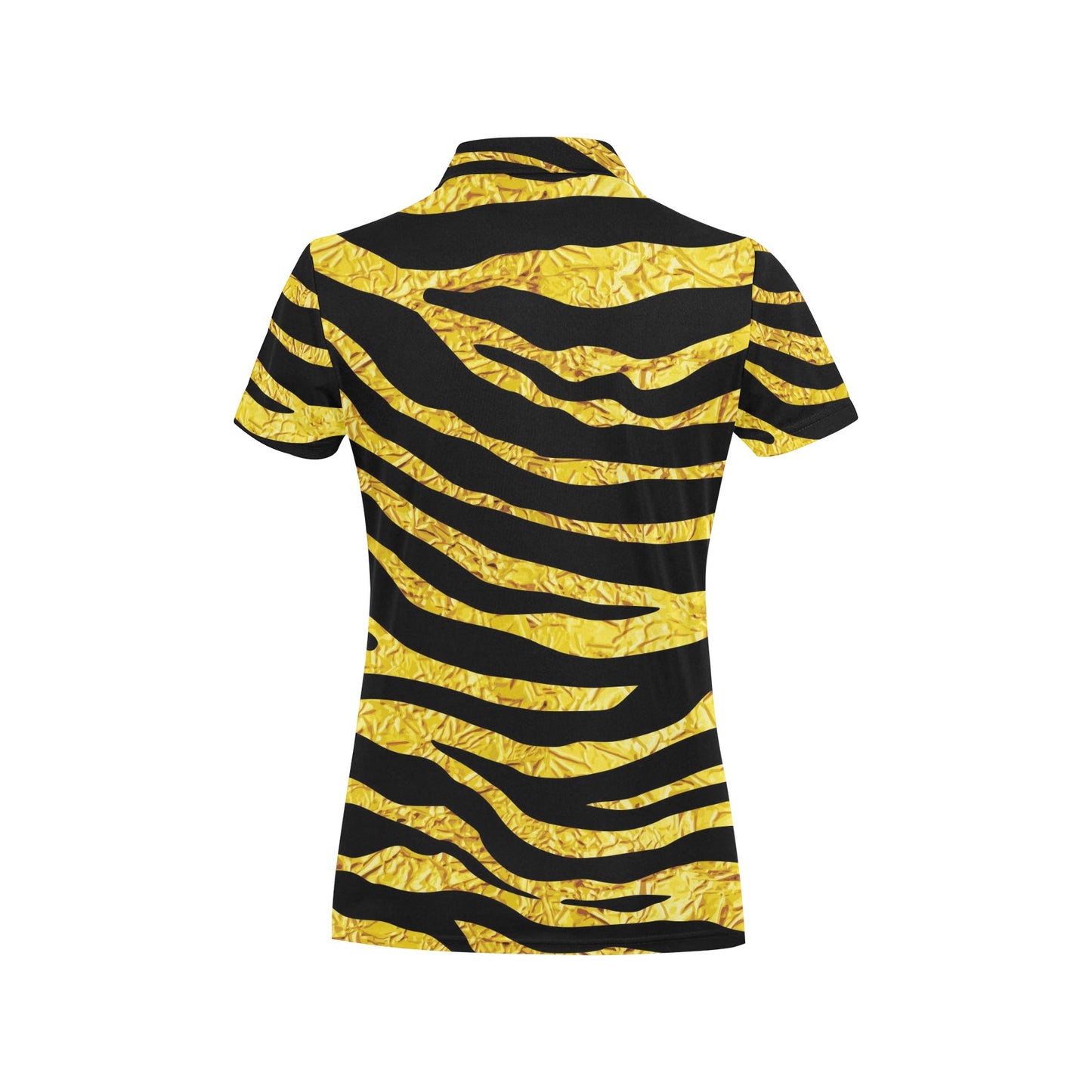 zebra Gold Women's Polo Shirt