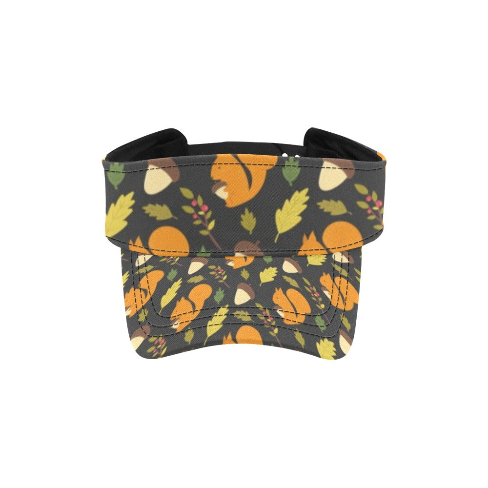 Squirrel Print Design LKS301 Unisex Sun Visor