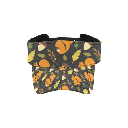Squirrel Print Design LKS301 Unisex Sun Visor
