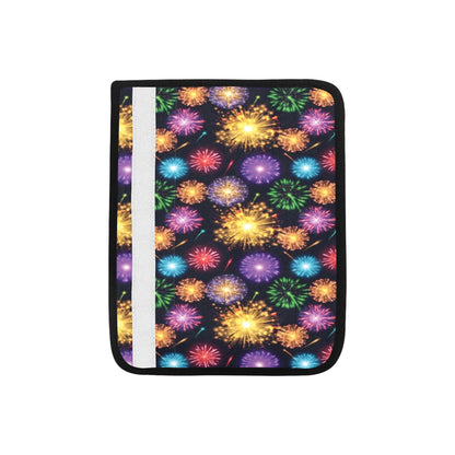 Firework Print Design LKS305 Car Seat Belt Cover