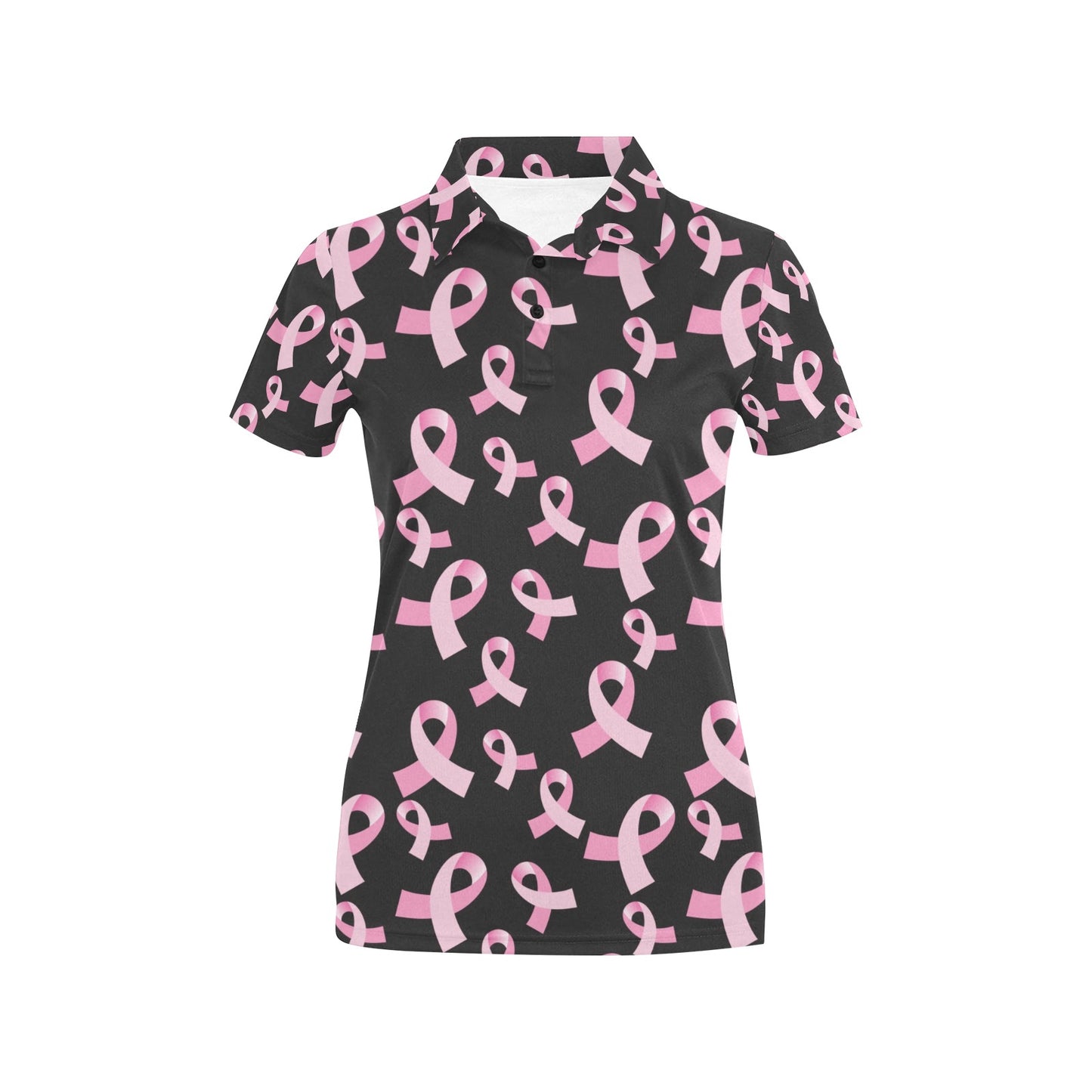 Breast Cancer Awareness Design Women's Polo Shirt
