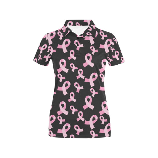 Breast Cancer Awareness Design Women's Polo Shirt