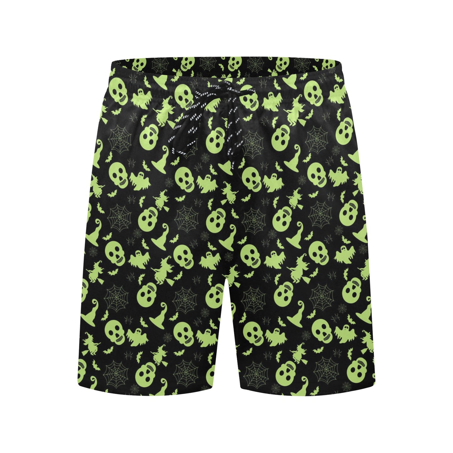 Witch Halloween Print Design LKS306 Men's Swim Trunks Beach Shorts