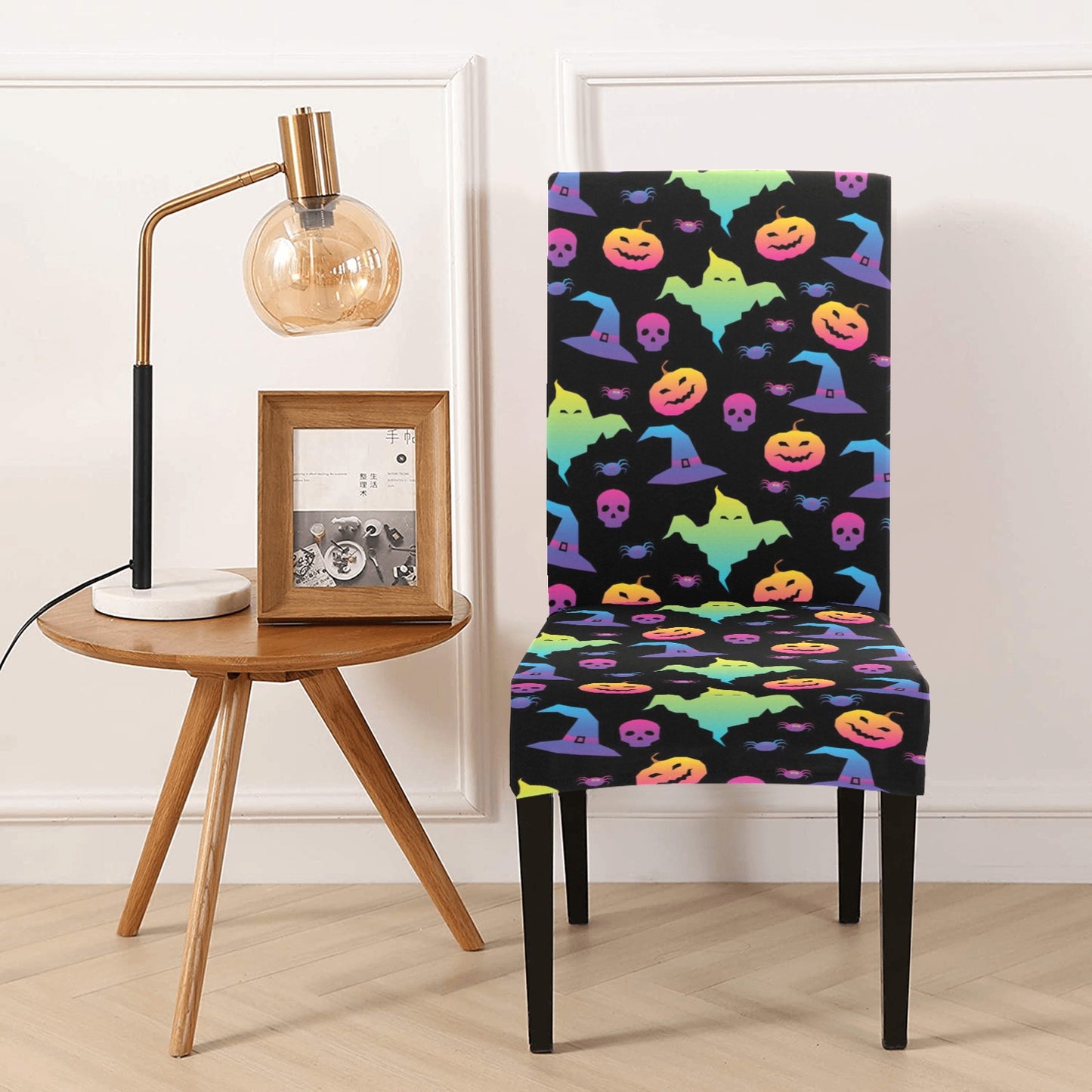 Halloween Print Design LKS404 Dining Chair Slipcover