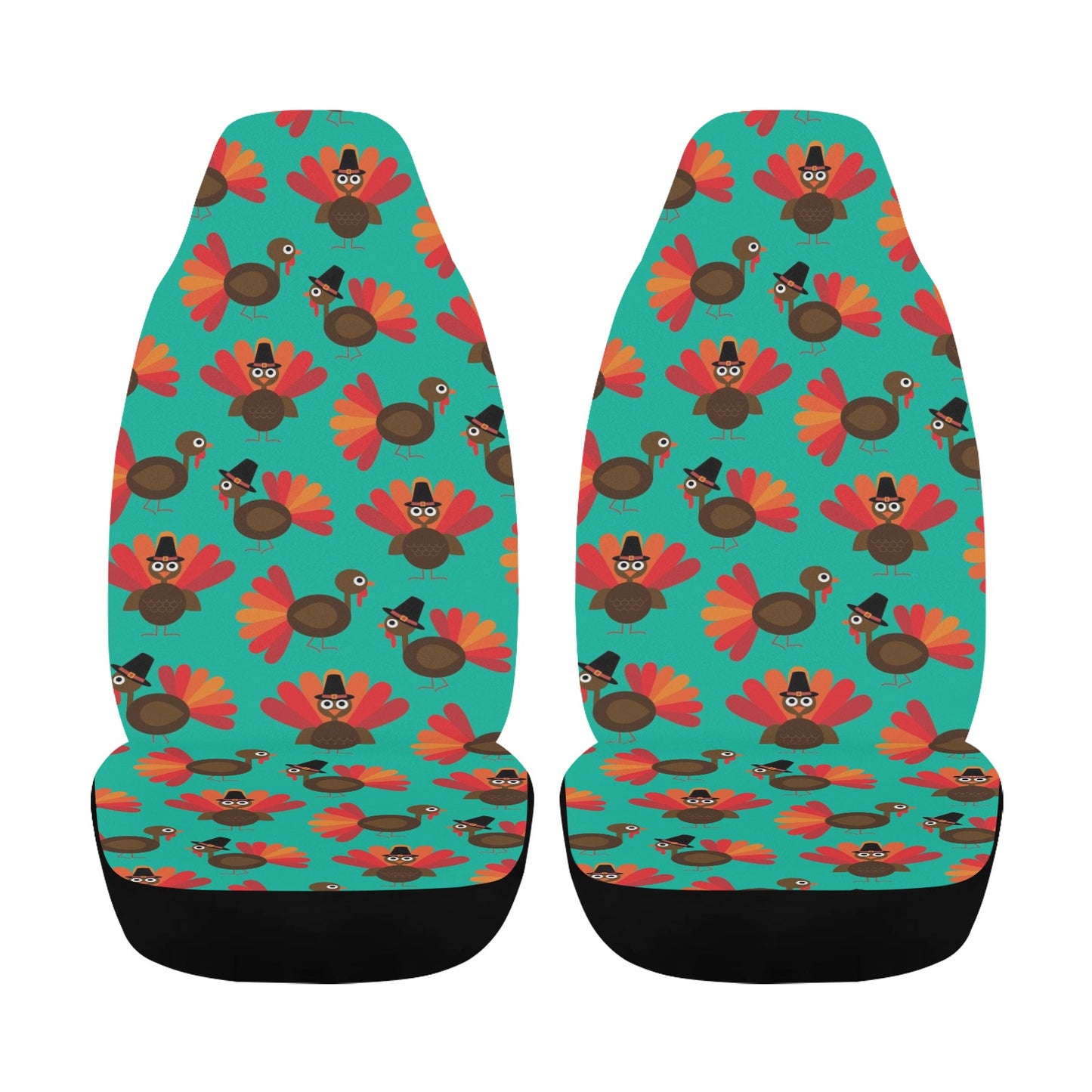 Turkey Print Design LKS402 Car Seat Covers
