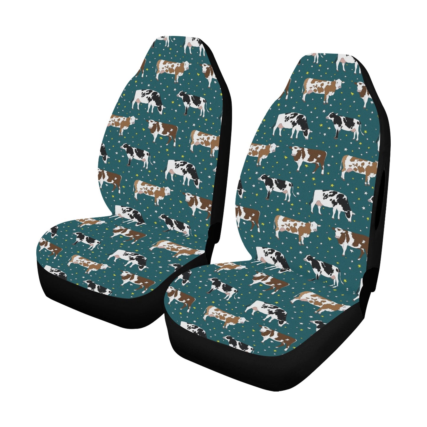 Cattle Print Design LKS404 Car Seat Covers