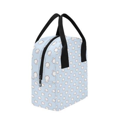 Samoyeds Print Design LKS301 Insulated Lunch Bag