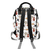 Banjo Print Design LKS403 Diaper Bag Backpack