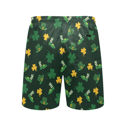 St Patricks Day Print Design LKS306 Men's Swim Trunks Beach Shorts