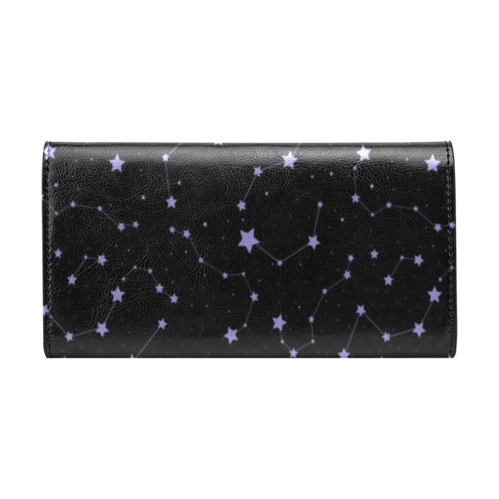 Star Print Design LKS303 Women's Trifold Wallet