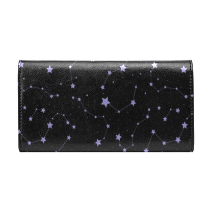 Star Print Design LKS303 Women's Trifold Wallet