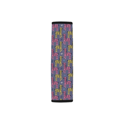 Zebra Print Design LKS303 Car Seat Belt Cover