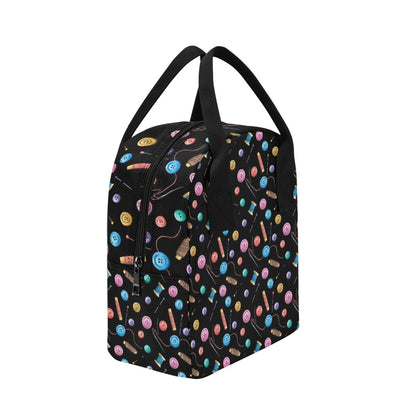 Sewing Print Design LKS309 Insulated Lunch Bag