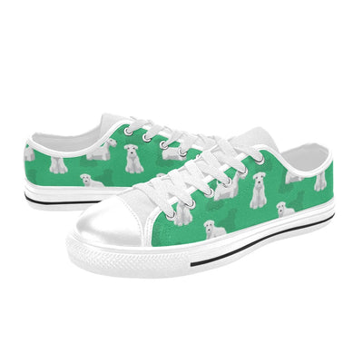 Sealyham Terriers Print Design LKS301 Women's White Low Top Shoes