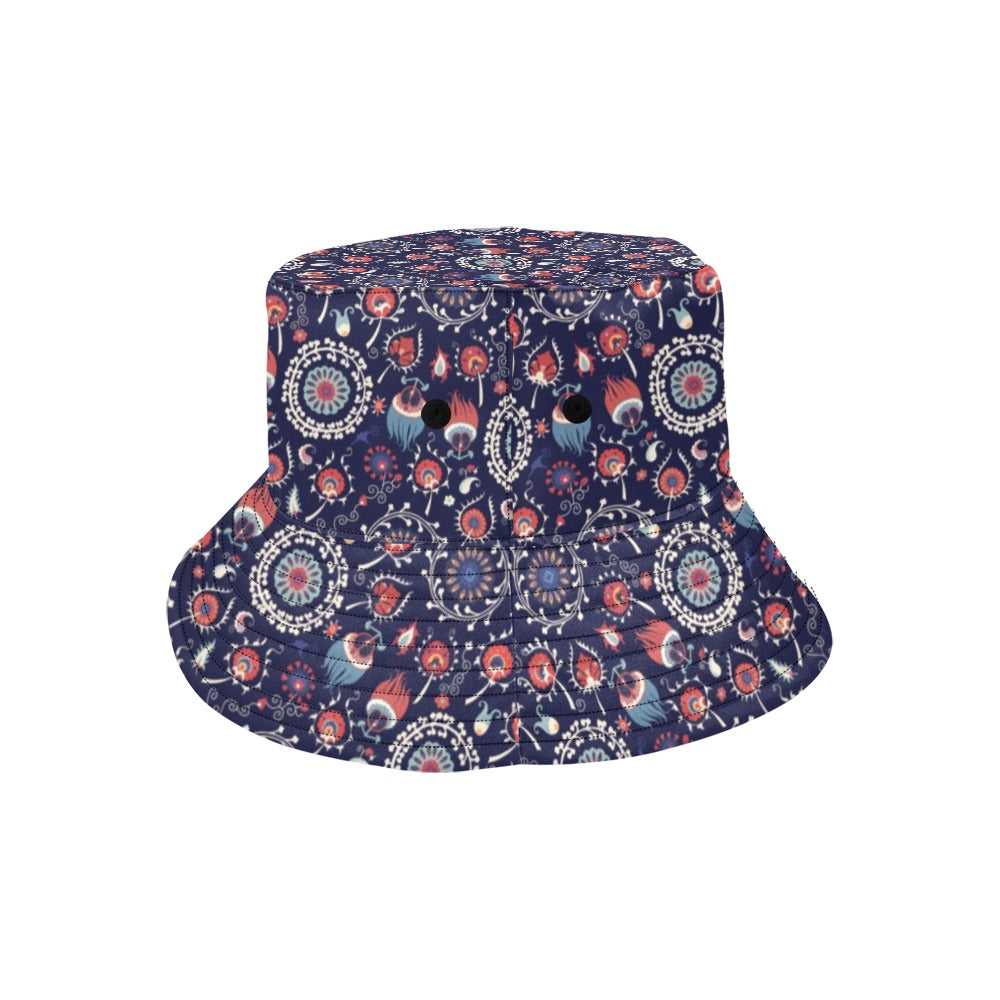 Suzani Print Design LKS305 Unisex Bucket Hat