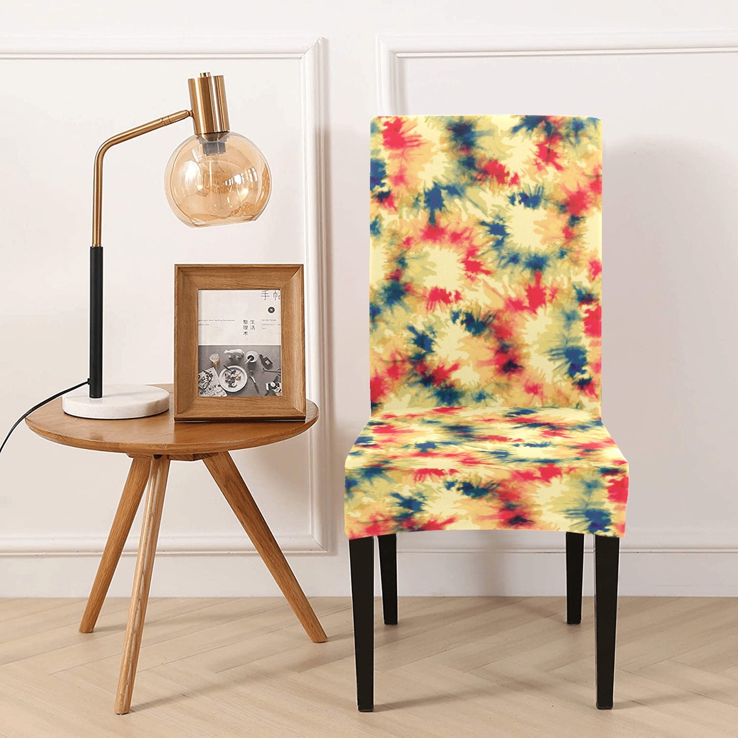 Tie Dye Print Design LKS302 Dining Chair Slipcover