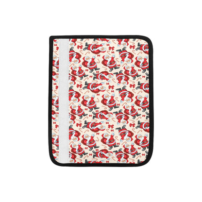 Santa Christmas Themed Print Design LKS302 Car Seat Belt Cover