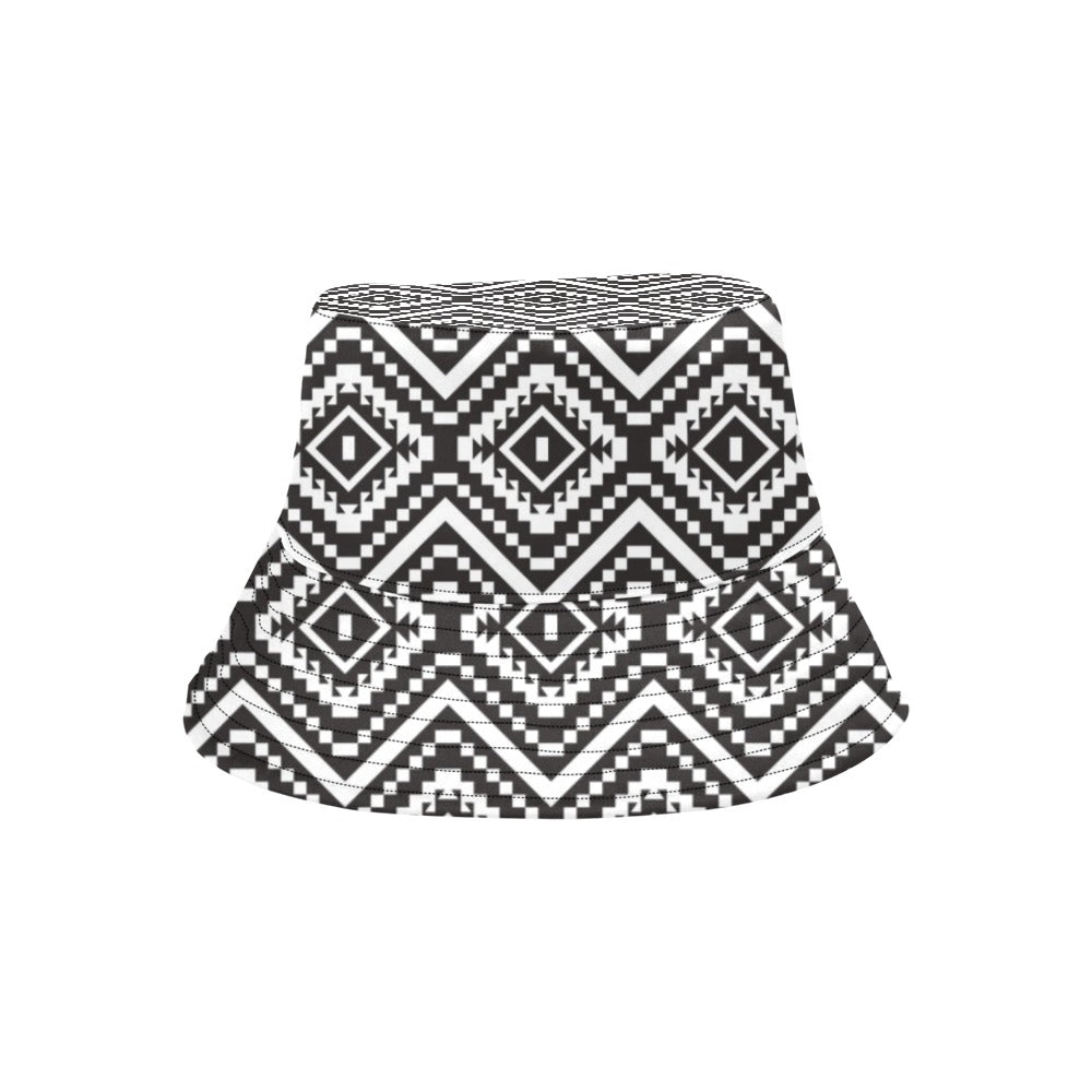 Tribal Pattern Print Design LKS303 Unisex Bucket Hat