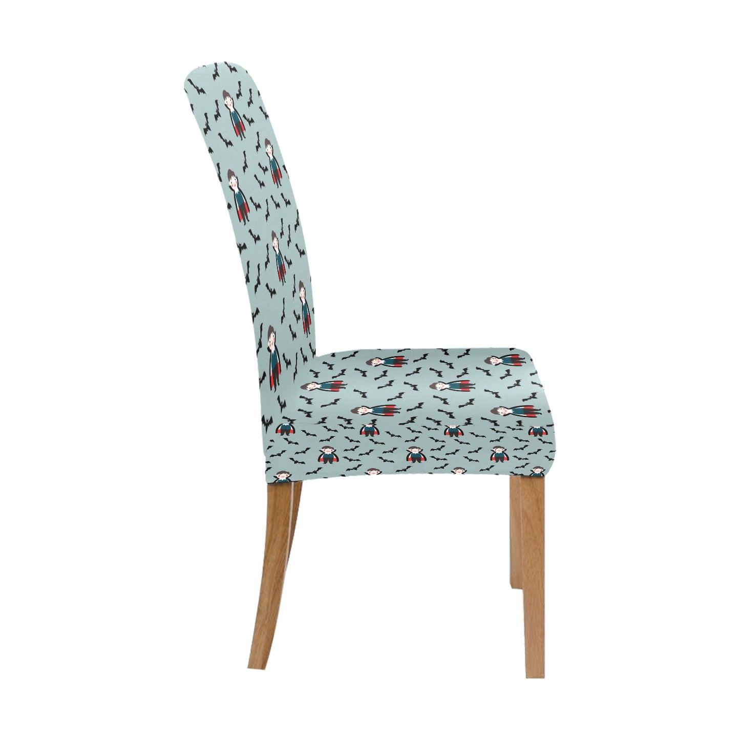 Vampire Print Design LKS304 Dining Chair Slipcover