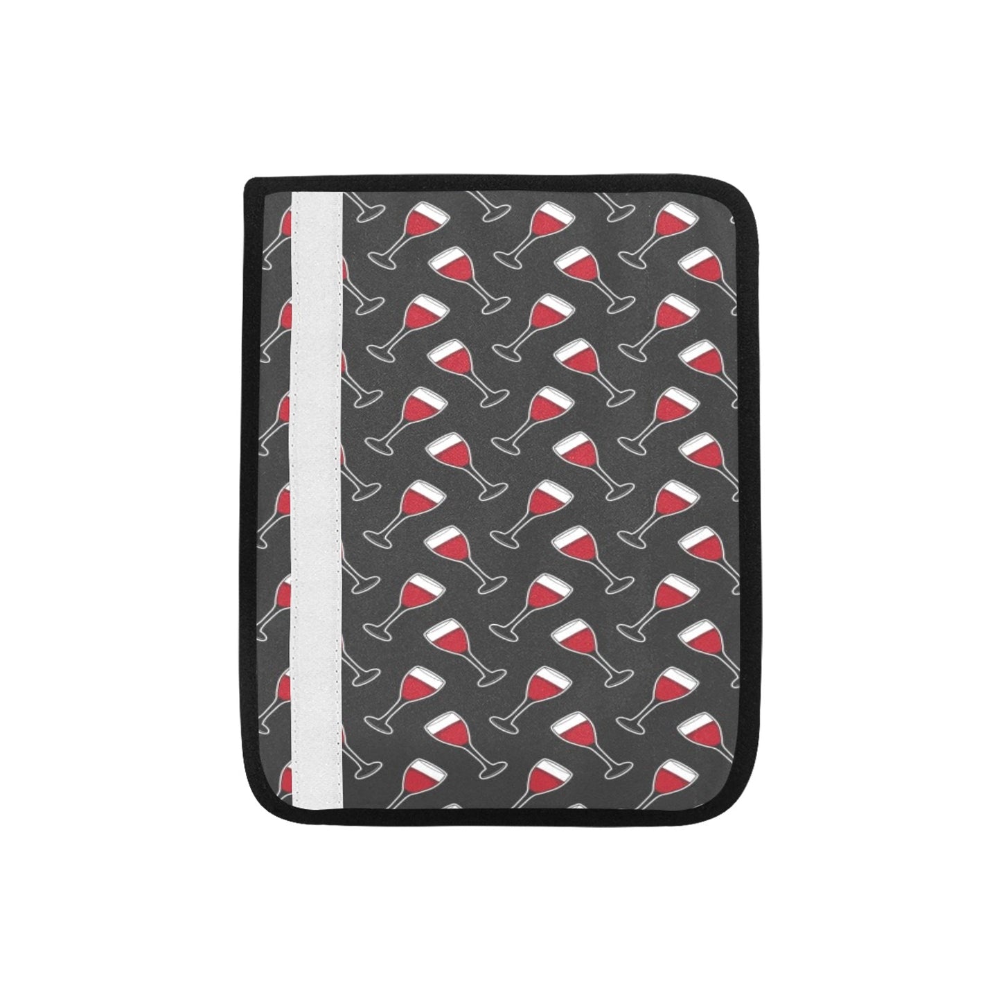 Wine Print Design LKS308 Car Seat Belt Cover