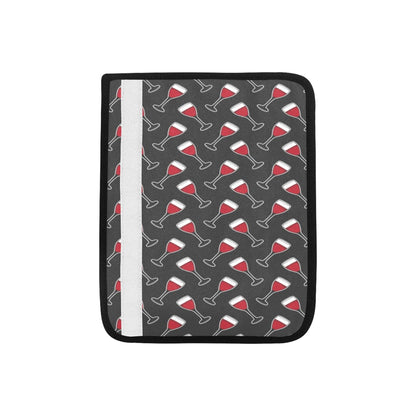 Wine Print Design LKS308 Car Seat Belt Cover