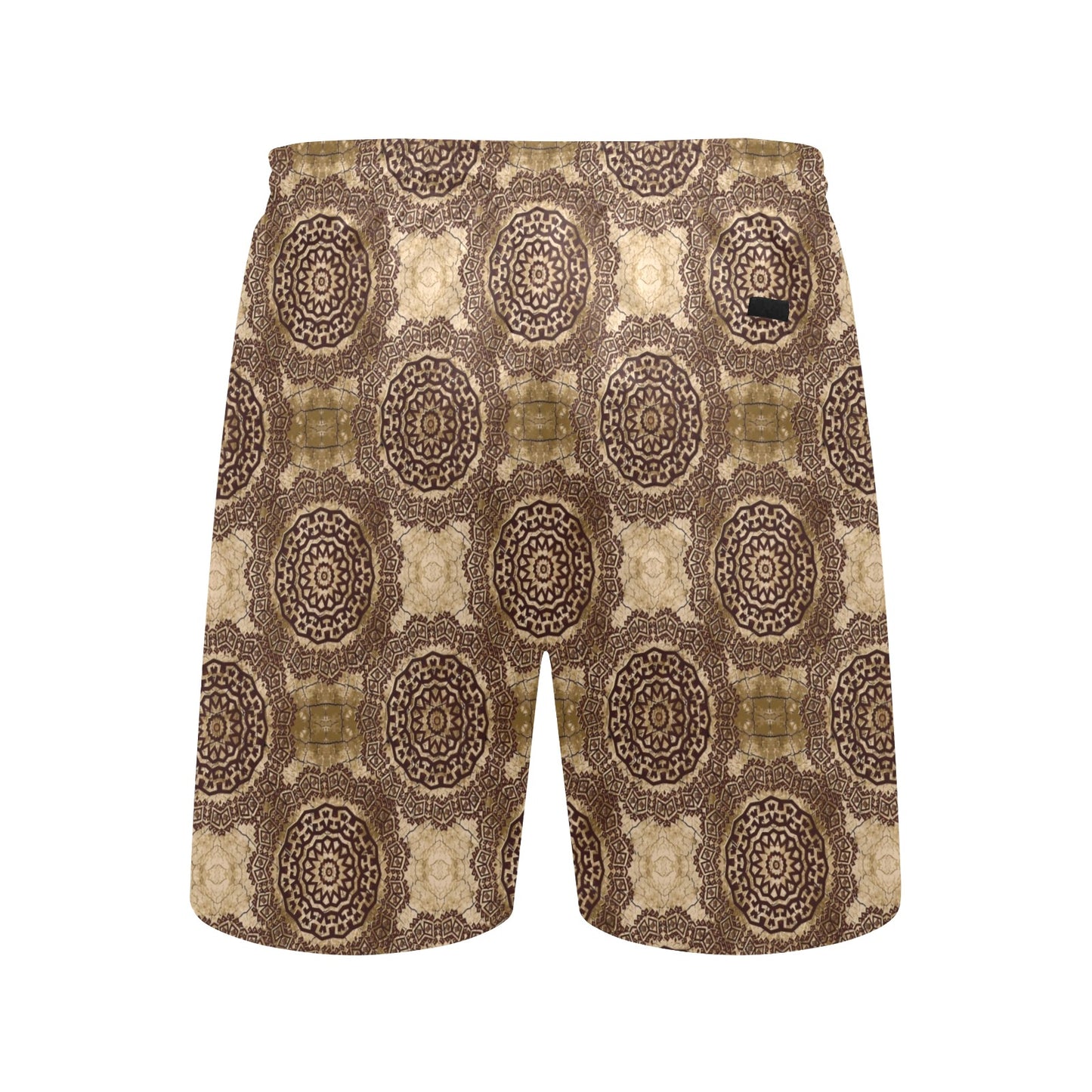 Ancient Greek Symbol Print Design LKS309 Men's Swim Trunks Beach Shorts