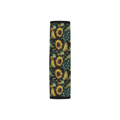 Sunflower Print Design LKS308 Car Seat Belt Cover
