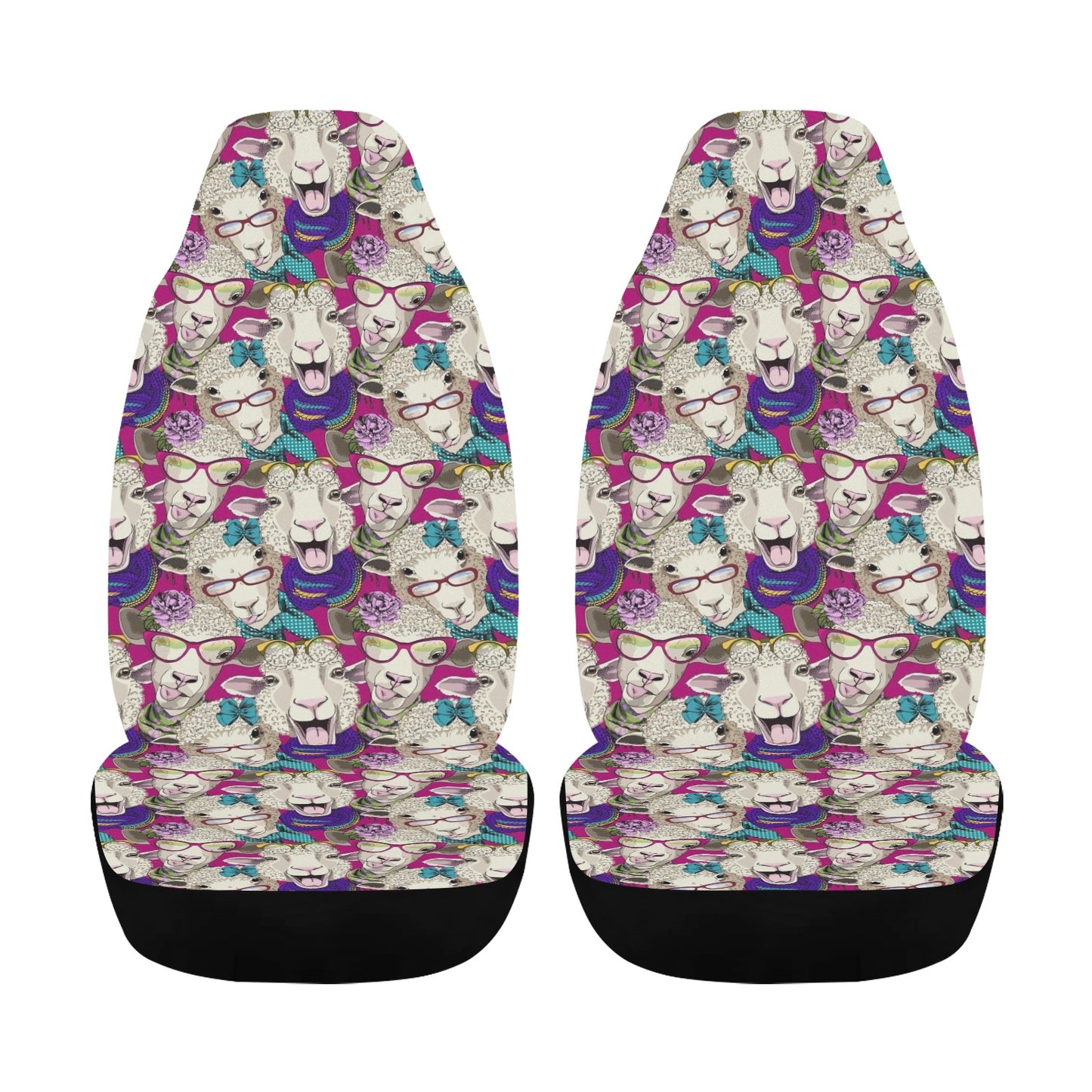 Sheep Print Design LKS403 Car Seat Covers